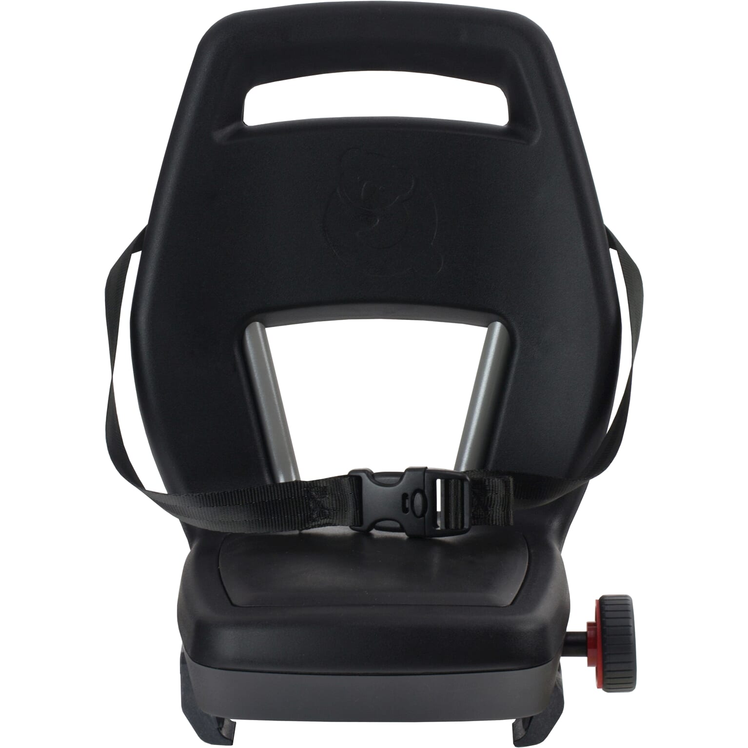 siège arrière junior 6+ repose-pieds + ceinture noir