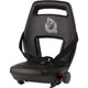 siège arrière junior 6+ repose-pieds + ceinture noir