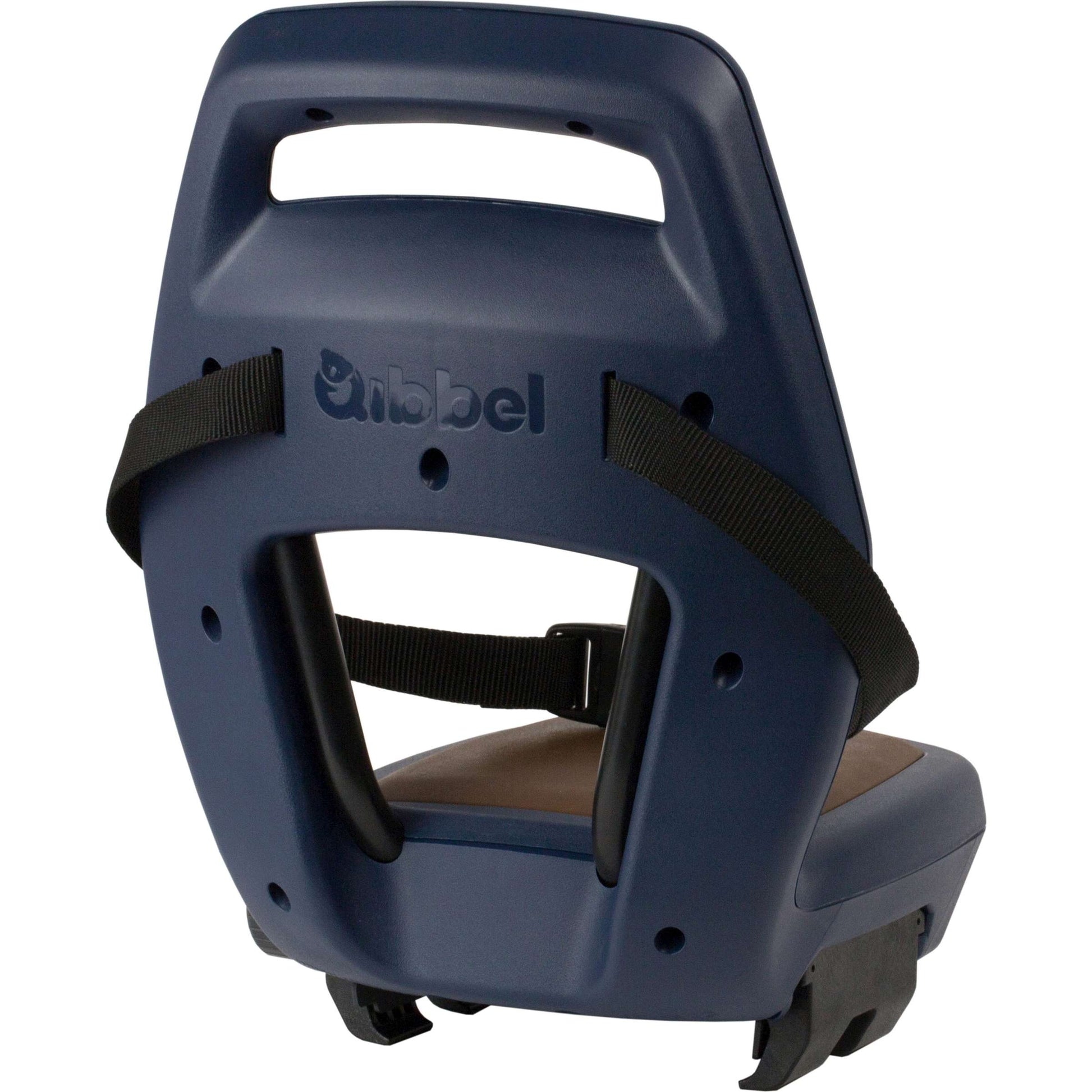 Qibbel Q342 Sage arrière 6+ Junior avec repose-pieds et plaques de protection bleu marine