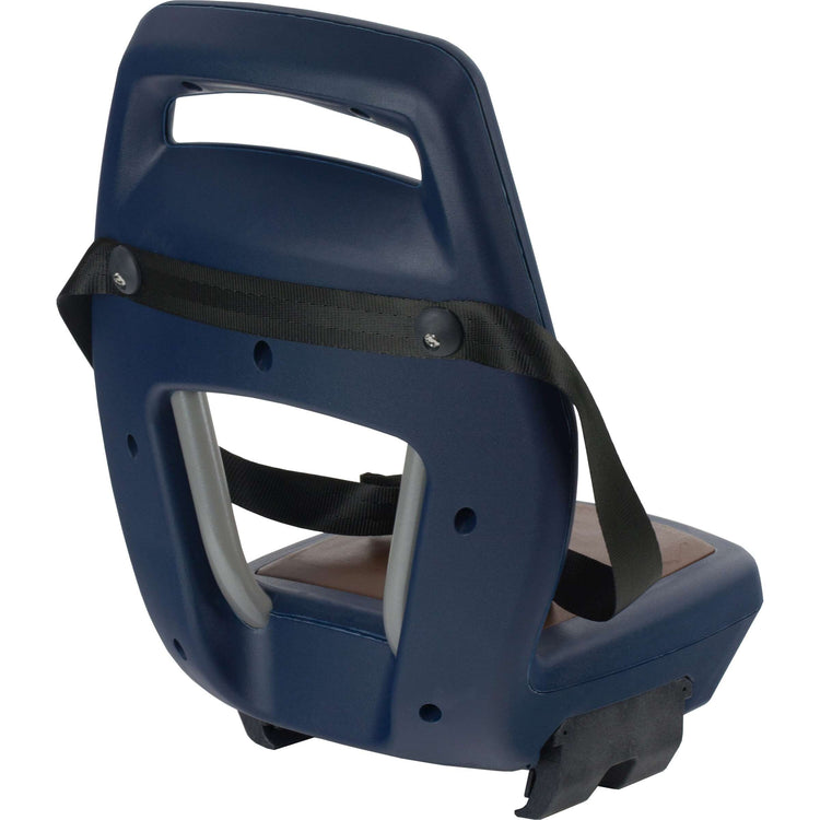 Qibbel Q342 Sage arrière 6+ Junior avec repose-pieds et plaques de protection bleu marine