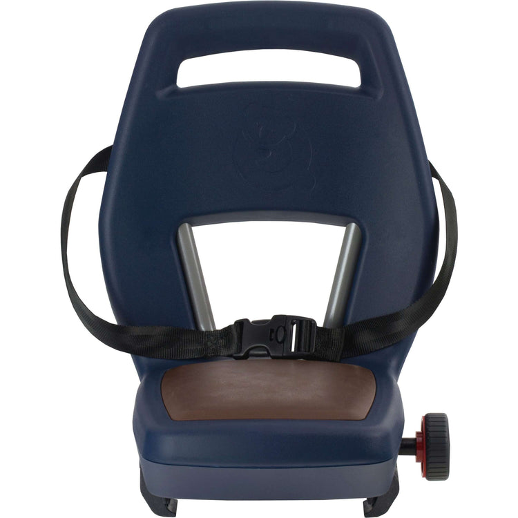Qibbel Q342 Sage arrière 6+ Junior avec repose-pieds et plaques de protection bleu marine