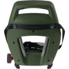siège arrière junior 6+ repose-pieds + ceinture vert armée noir