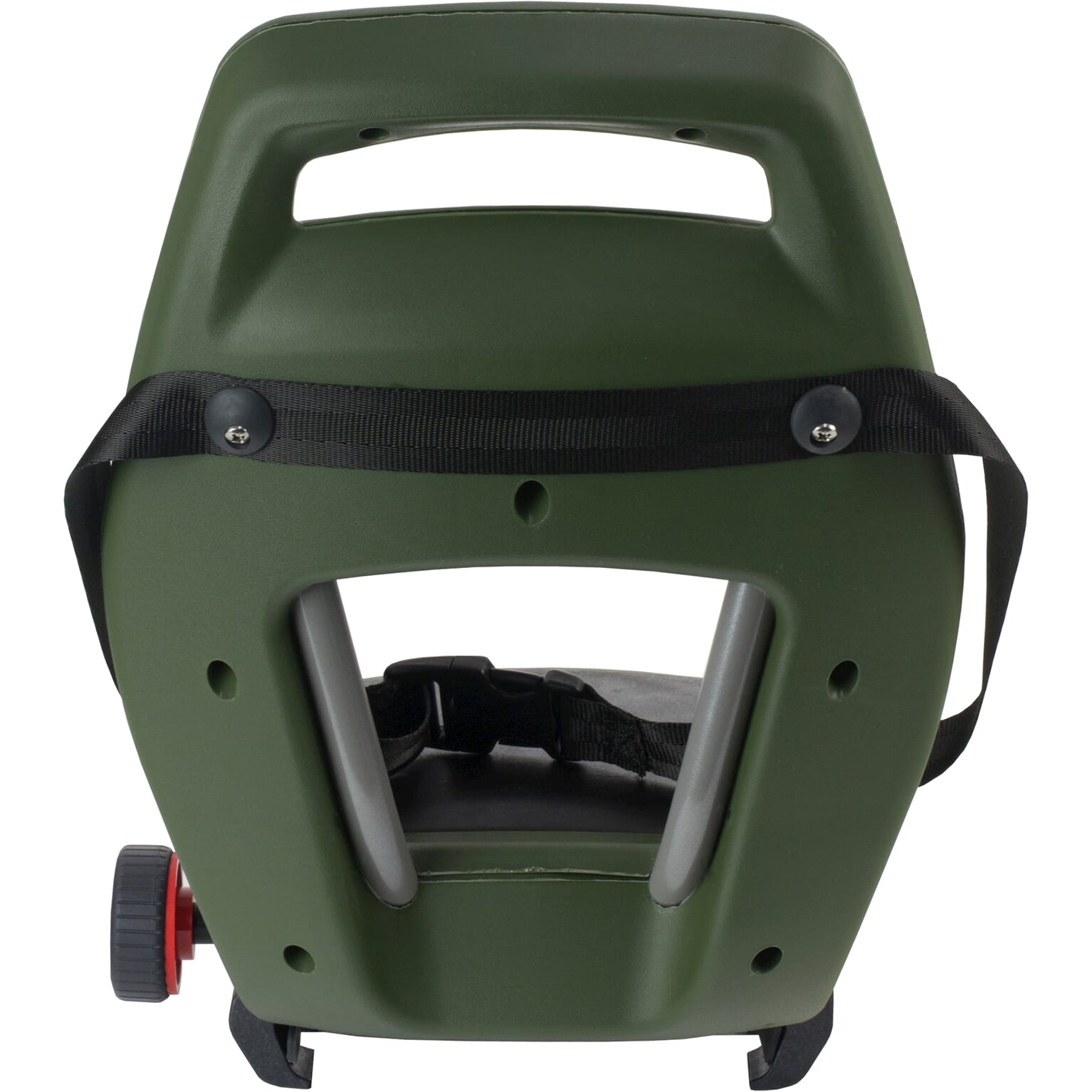 siège arrière junior 6+ repose-pieds + ceinture vert armée noir