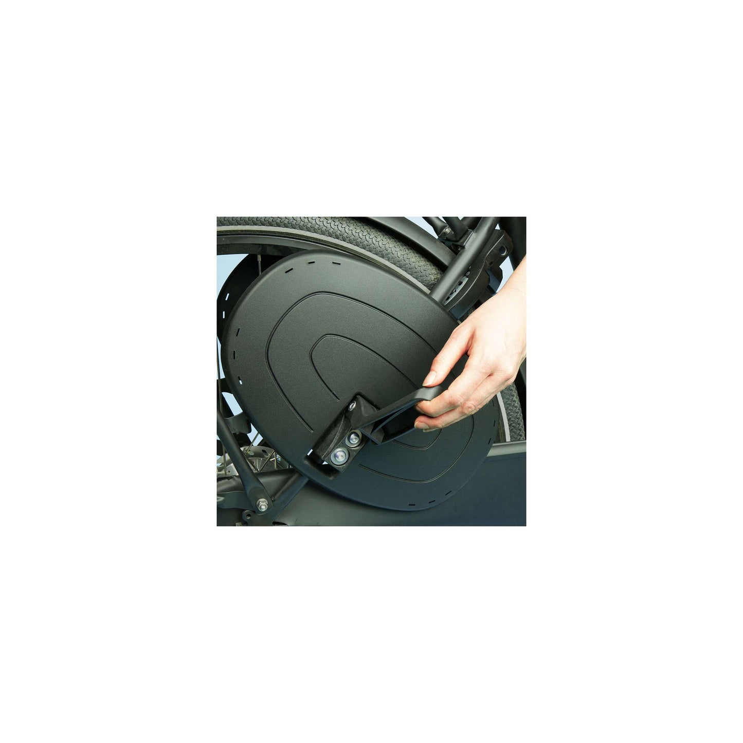 Qibbel arrière siège junior 6+ Mik-HD Porte-bagages gris