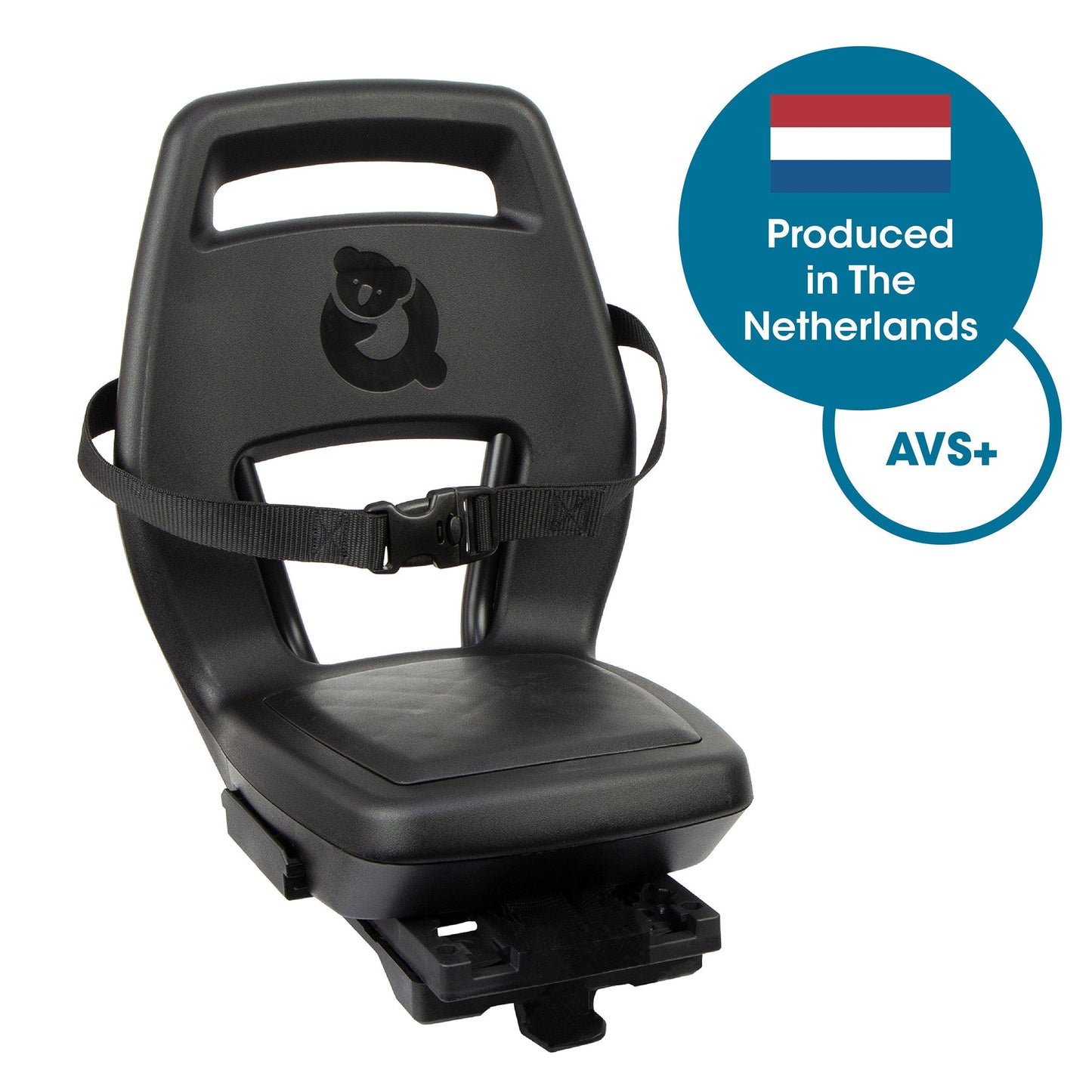 Qibbel siège arrière junior 6+ avs+ noir