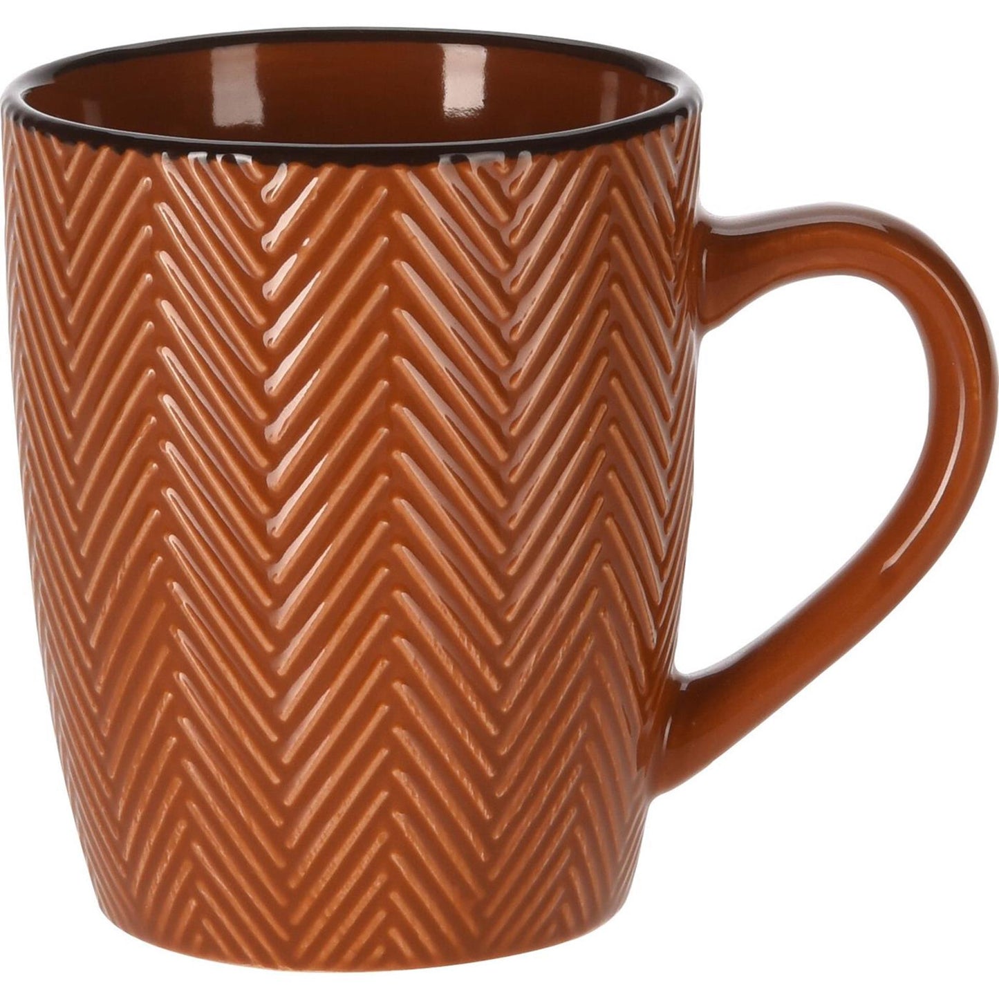 Excellent mug d'articles ménagers en faïence 370ml ø8,5xh10cm