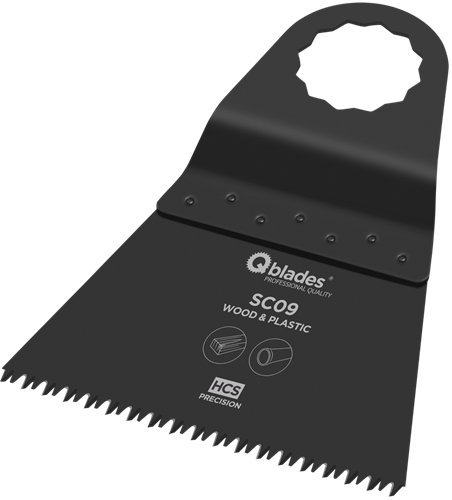 Qblades q blades sc09 lame de scie précision 68x42mm hcs (1pc)