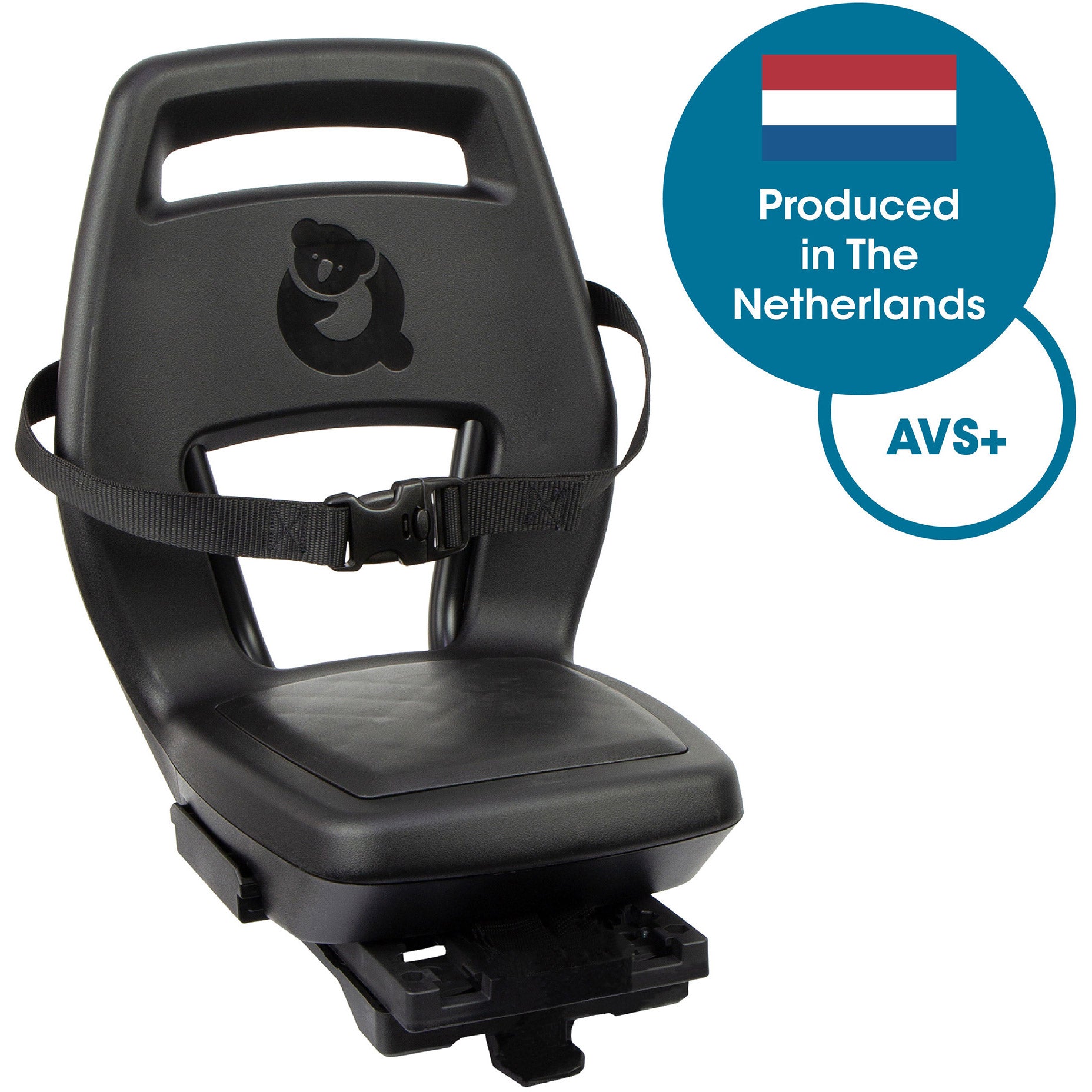 Qibbel siège arrière junior 6+ avs+ noir