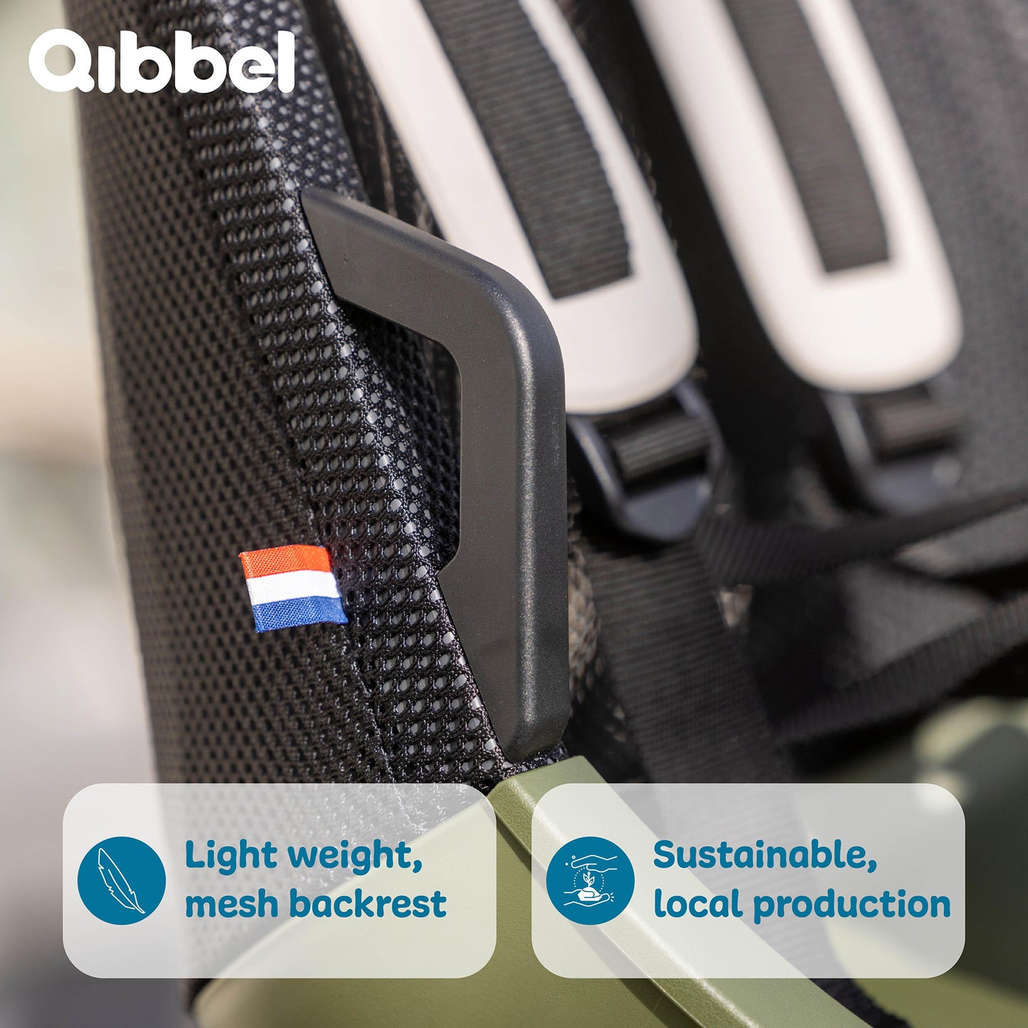 Siège arrière Qibbel air noir noir mik-hd q760 q750