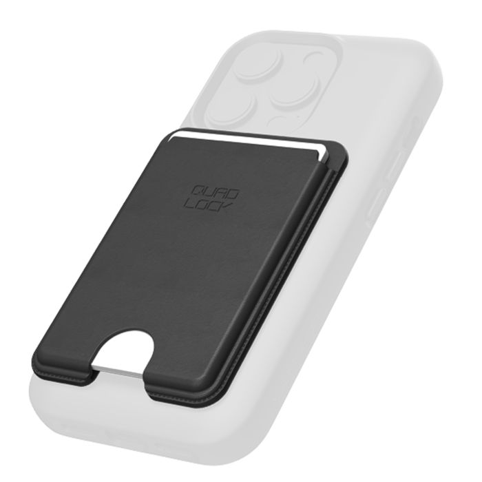 Portefeuille magnétique Quad Lock - noir