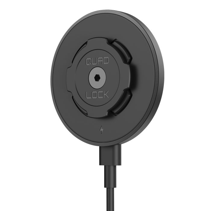 Tête de chargement sans fil Quad Lock pour bureau de voiture