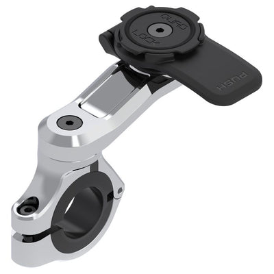 Support de guidon de moto Quad Lock Pro - Chrome