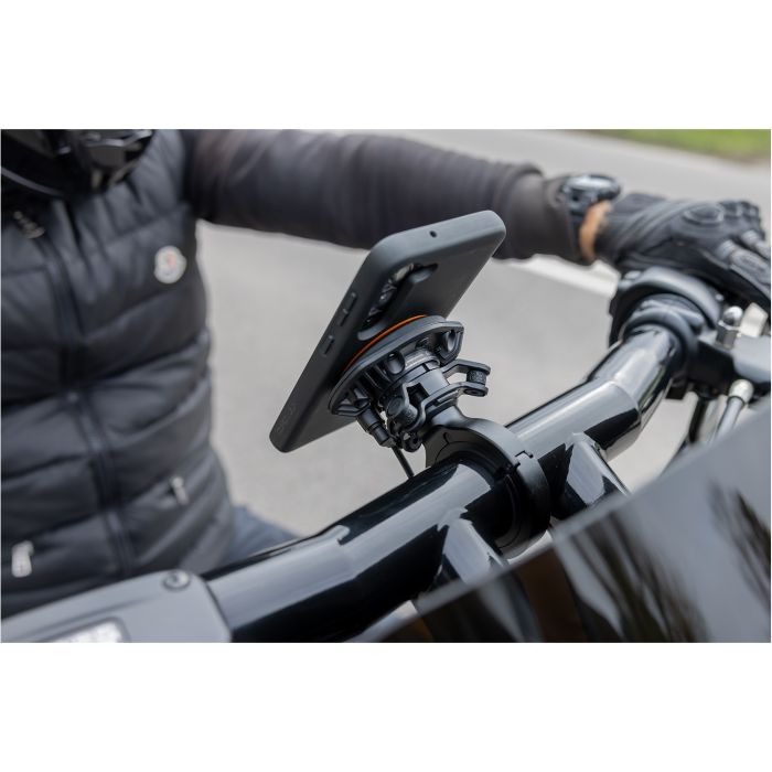 Support de guidon de moto Quad Lock pro large - noir