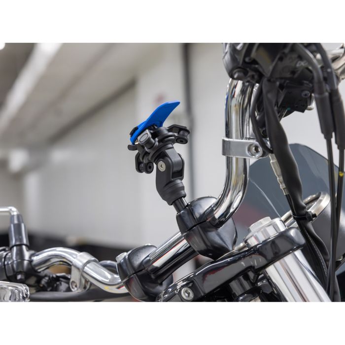 Support de serrage pour guidon de moto Quad Lock