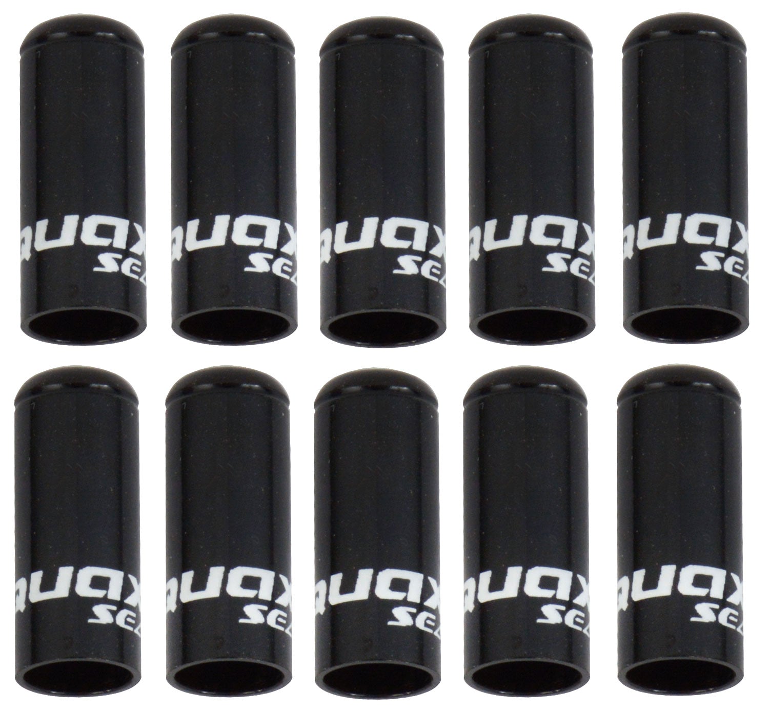Embouts en aluminium Quaxar scellés 5 mm pour couvercle de frein extérieur (10 pièces) | pourri