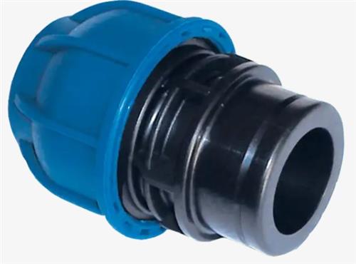 Raccord aluminium ø63mm - 2 filetage femelle