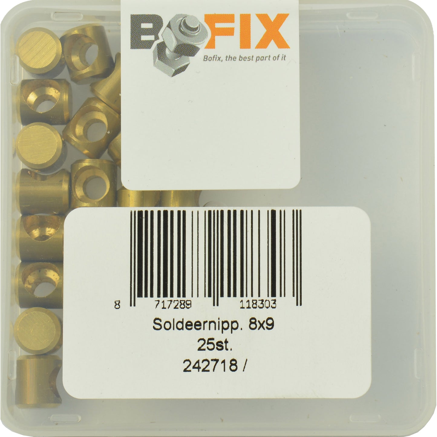 Bofix Soldernipple 8x9 (25e)