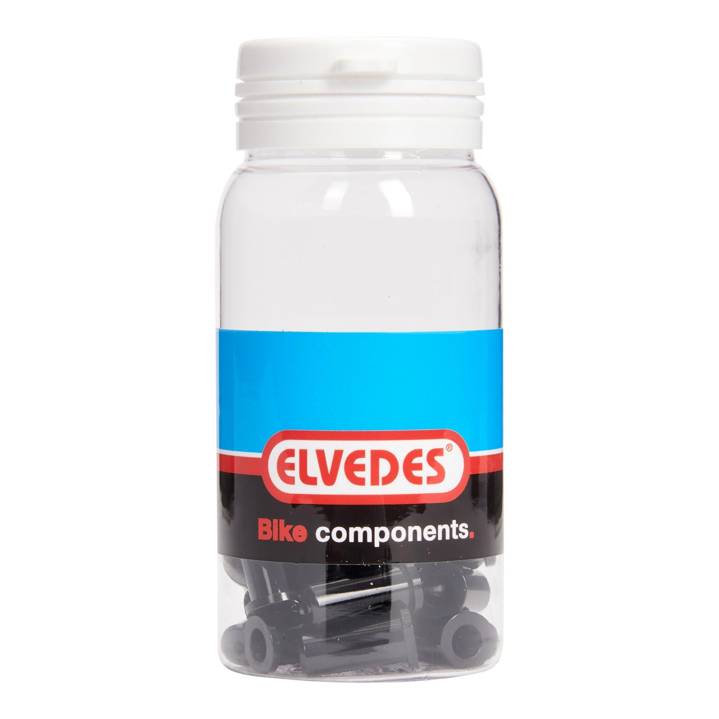 Chapeaux de câble en pot Elvedes 5 mm | Ouvert | Alu | par 25e