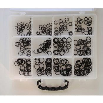 Bofix 227595 Coffret assortiment 12 compartiments circlips
