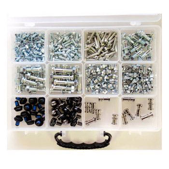 Bofix 210800 Boîte assortiment 12 compartiments Spatb. Tige de selle. Manivelle