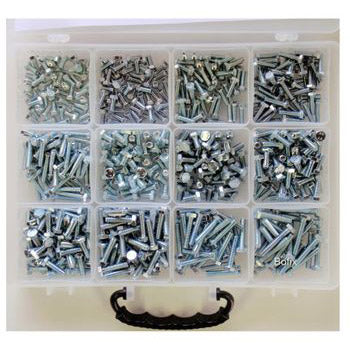 Bofix SORTI 12DLG. BOULON M5-M6 ZINGUÉ