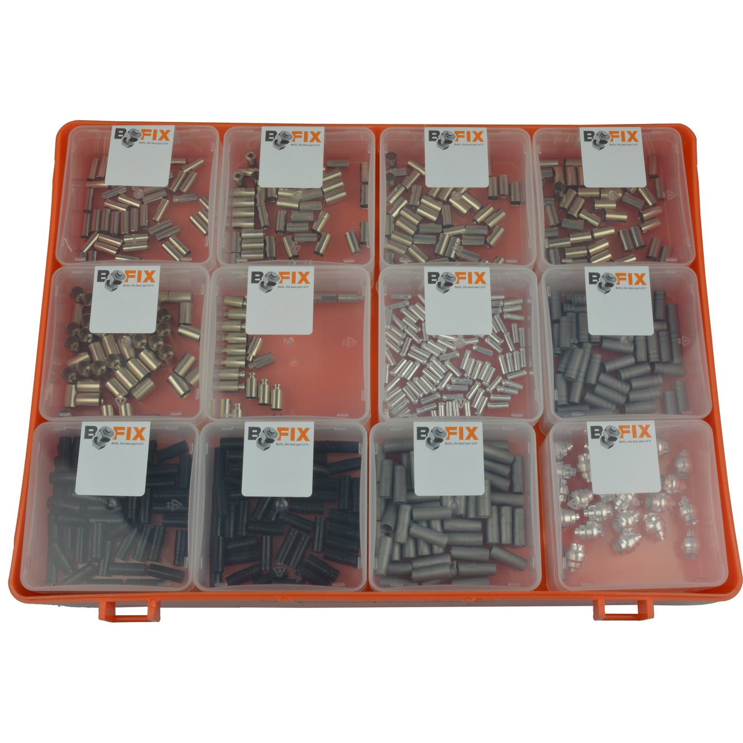 Bofix 242900 Box Range 12 chapeaux de câble de sujet