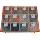 Bofix 242900 Box Range 12 chapeaux de câble de sujet