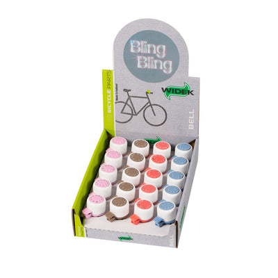 Widek Bel Bling-Onting White and Pastel Color Assorti