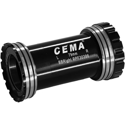 CEMA BRACKETAS BBRIGHT46 FSA386 ROTOR 30MM-KERAM-ZWART
