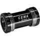 CEMA BRACKETAS PF30 Entre-bloc FSA386 ROTOR3D + (30 mm) en acier inoxydable-noir