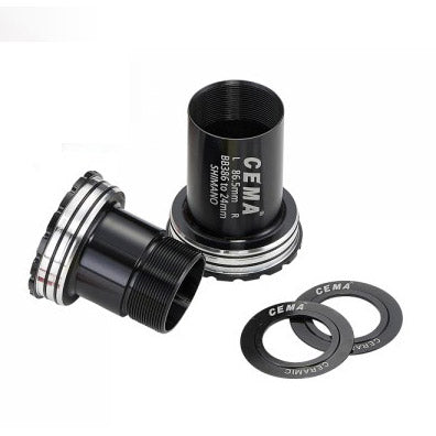 Cema pédalier bb386 praxis m30-ceramic-noir