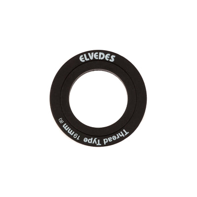 Elvedes Caps inférieurs (2x) 40 mm sans bord 19 mm 2019064