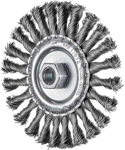 Brosse métallique Pferd 125x12 m14 0,5 acier pos