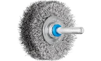 Brosse métallique Pferd sur axe 50x15x6 0,2 inox