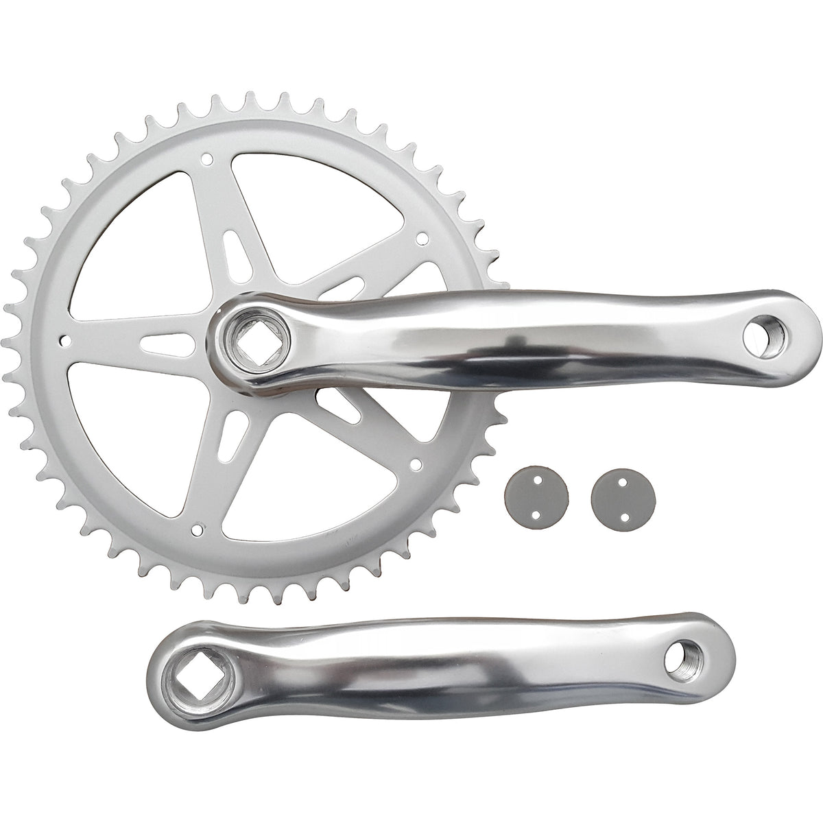 Pédalier Chainline CL013 46T 170mm 3 32 argent