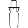 Steco porte-bagages avant lisse 25cm boulon de couronne noir mat