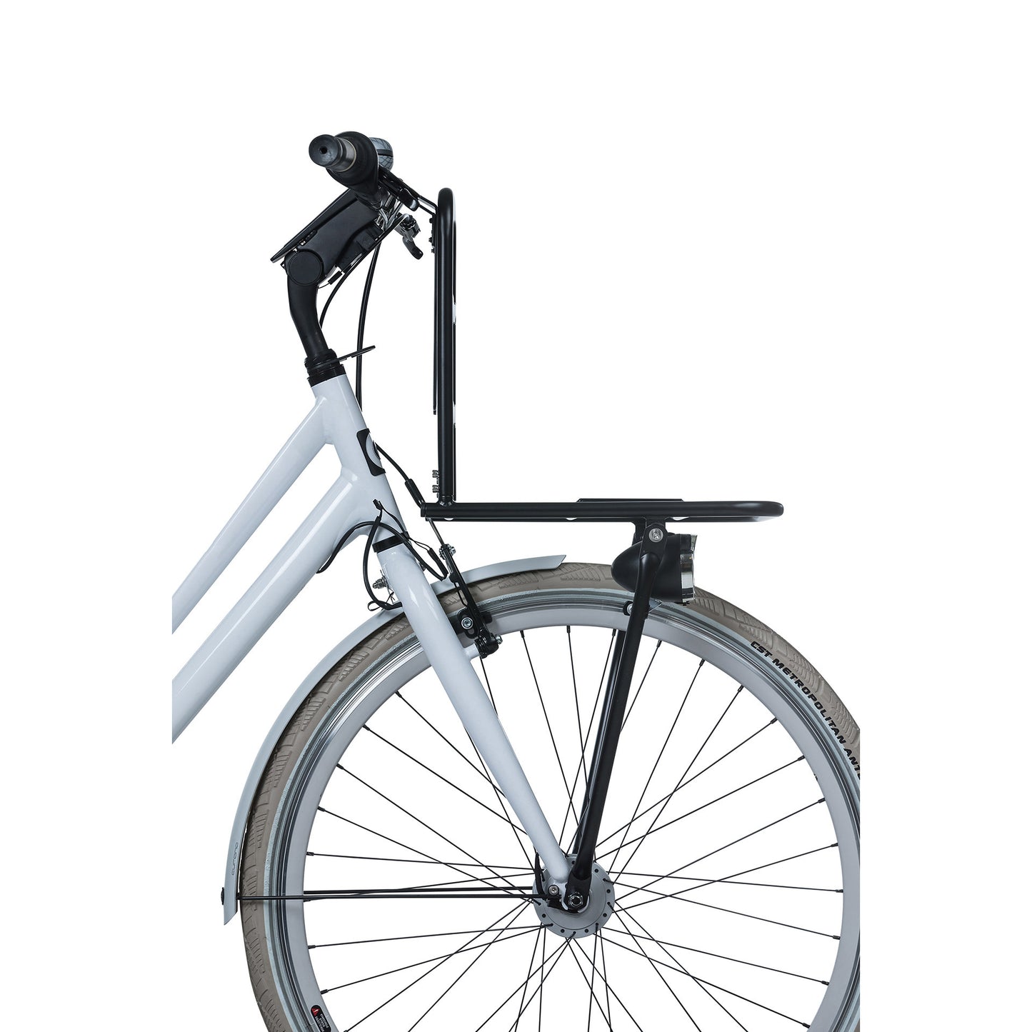 Porte-bagages avant Basil - grand - noir mat