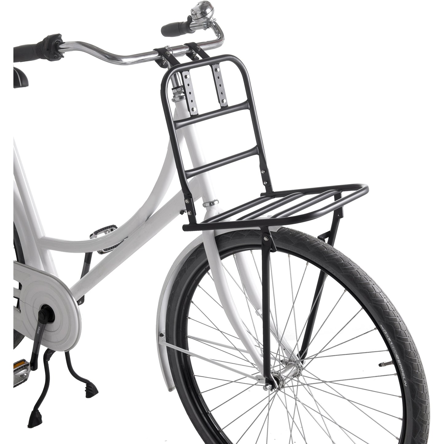 Porte-bagages avant Steco noir mat 30x30cm