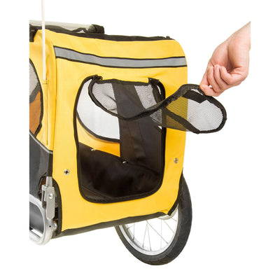 M-wave m-wave chien aanhangwagen 16 68x43.5x50cm max 30kg