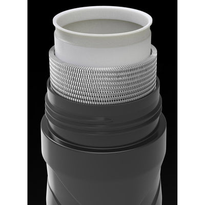 Polisport Bidon Thermal T500 500 ml blanc-rouge