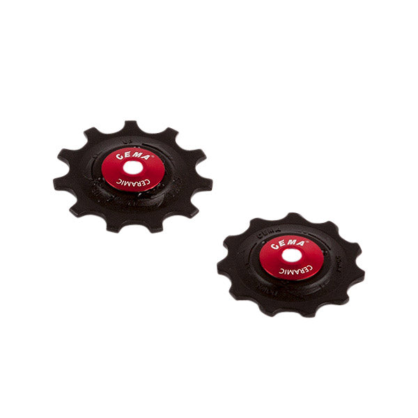 CEMA DERAALEUR SHOTS PVC 9 10 11V RVS-KERAMIC NOIR