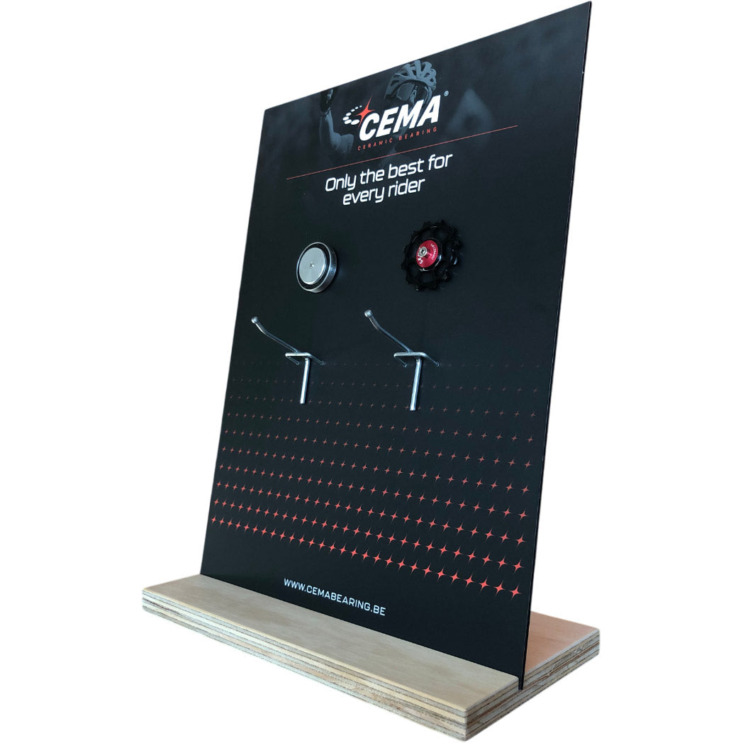 CEMA Tour Display Derilleur Wheels Pulleys