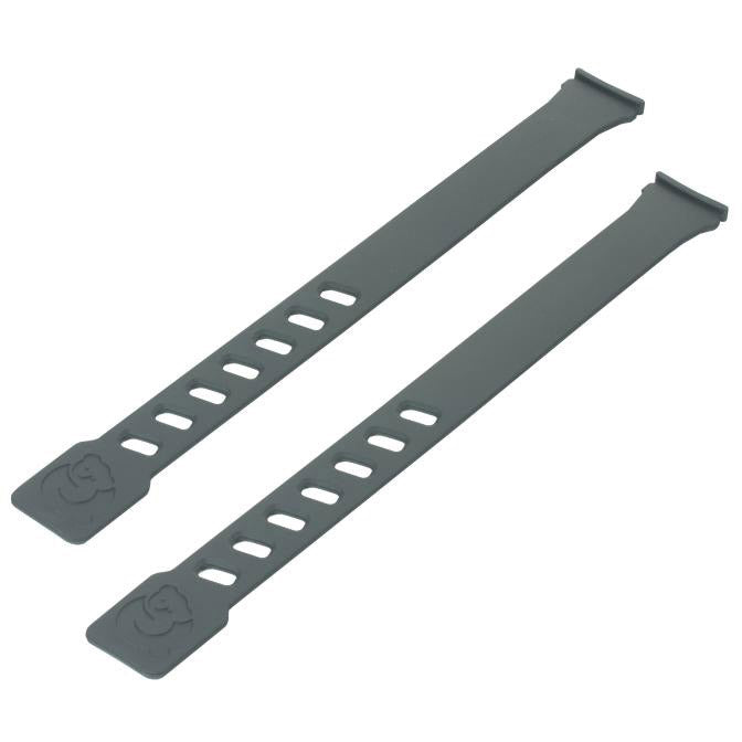 Ensemble de sangles de pied gris anthracite