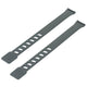 Ensemble de sangles de pied gris anthracite