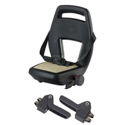 siège arrière junior 6+ repose-pieds + ceinture kaki - afbeelding 1