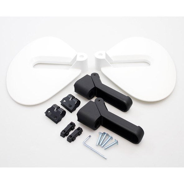 Kit de protection et pied Guppy Junior - blanc