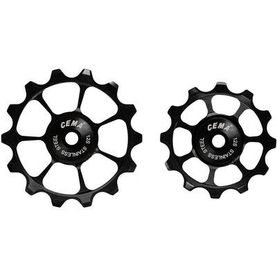 Cema deraaleur swies en acier inoxydable sram haches 12v noir