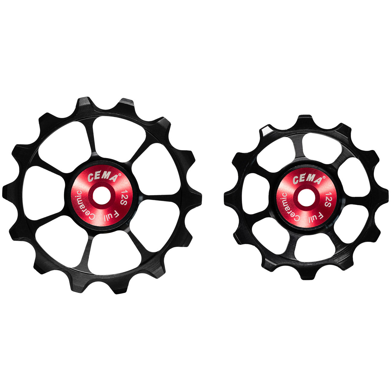 Cema deraaleur swies en céramique complète sram haches 12v noir