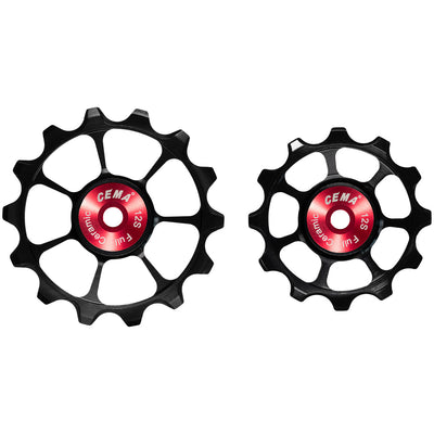 Cema deraaleur swies en céramique complète sram haches 12v noir