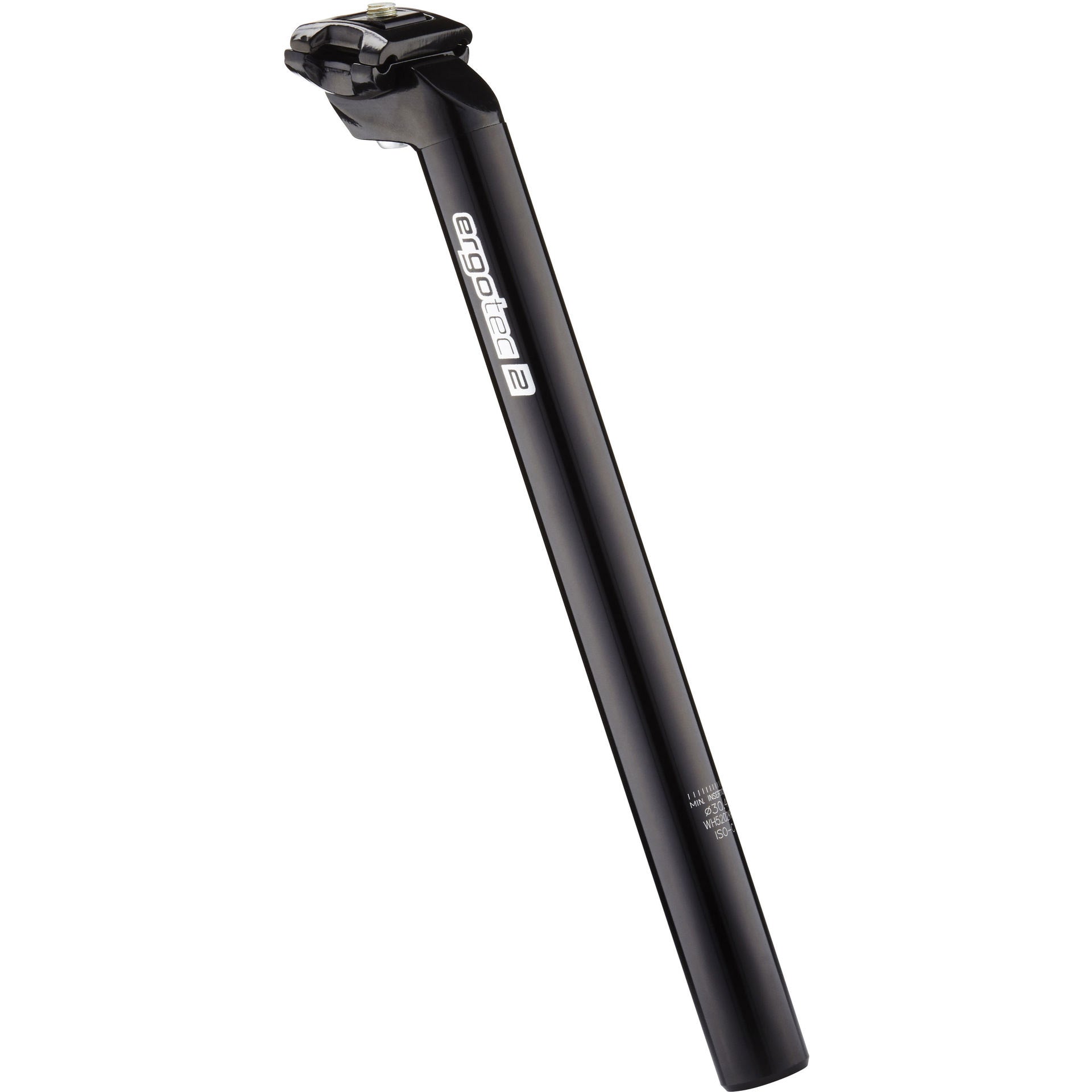 Ergotec Seat Post CNC Brevet 30.4x350mm Alu Black